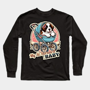 Baby St. Bernard Long Sleeve T-Shirt